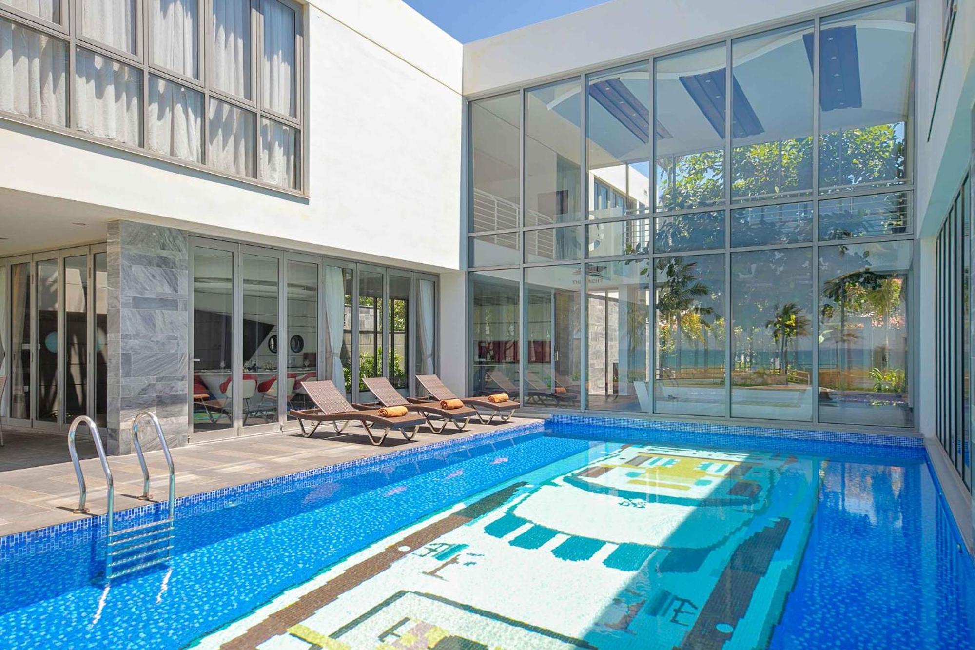 Deluxe Beach Villas By Danatrip Danang Exteriér fotografie